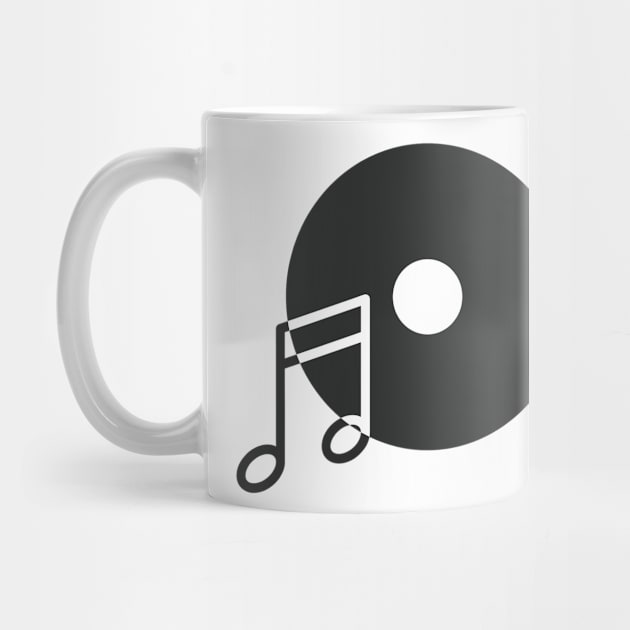 Vinyl Musical Note by MajorCompany